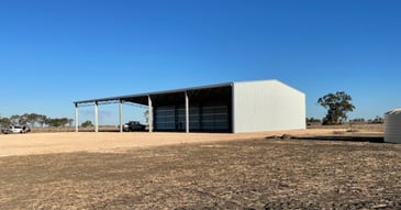 Large farm shed by ABC Sheds