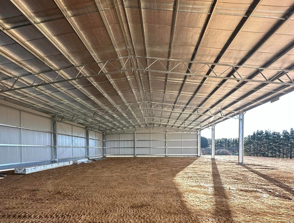 Farm machinery shed NSW