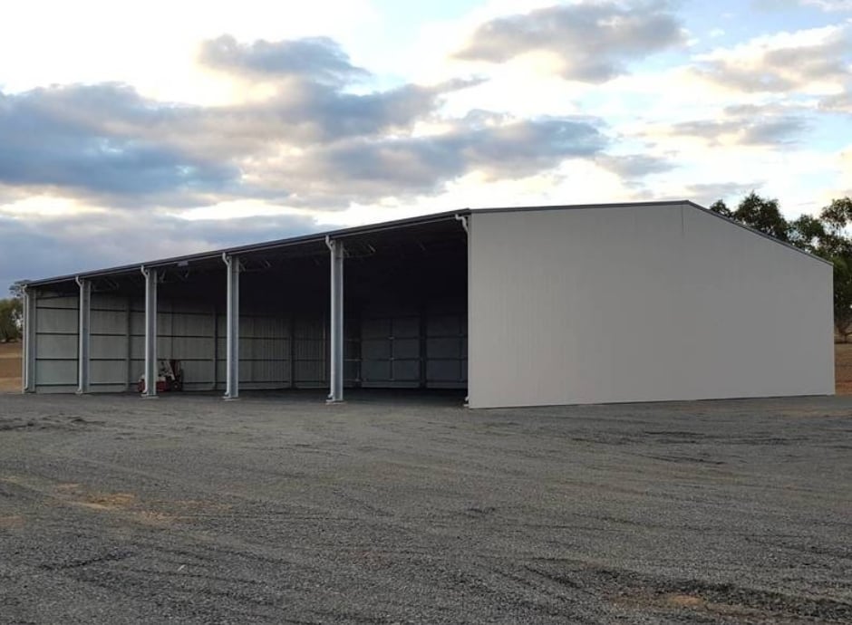 Hay shed by ABC Sheds