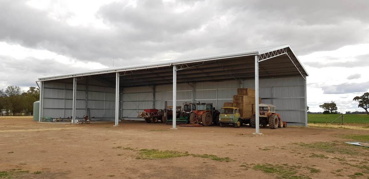 ABC Sheds multi-purpose hay shed