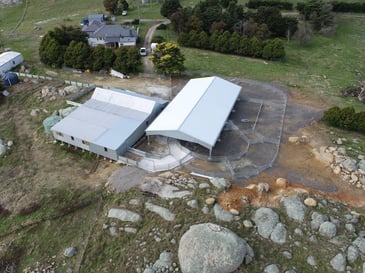 Farm yard covers Australia