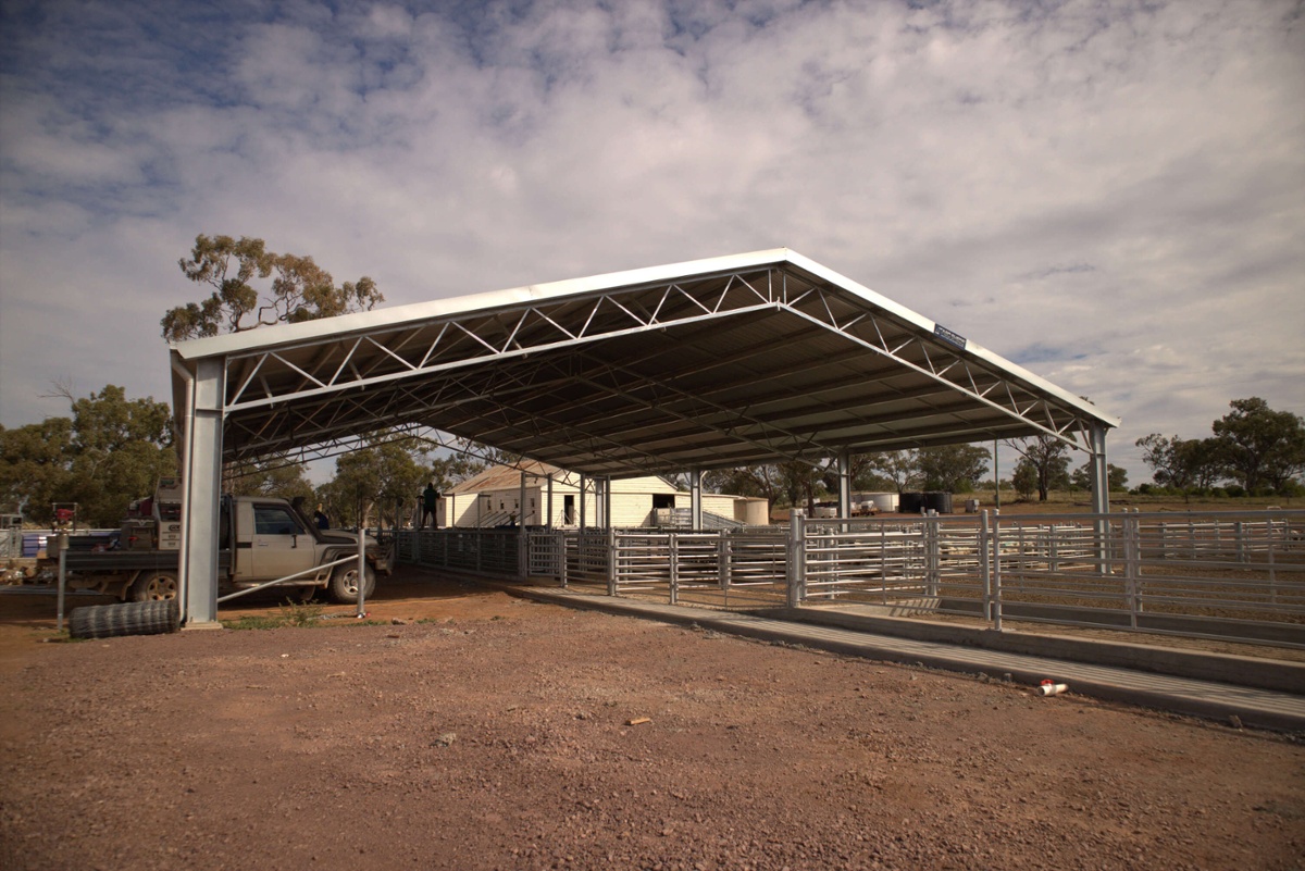 ABC Sheds hot-dip galvanised shed