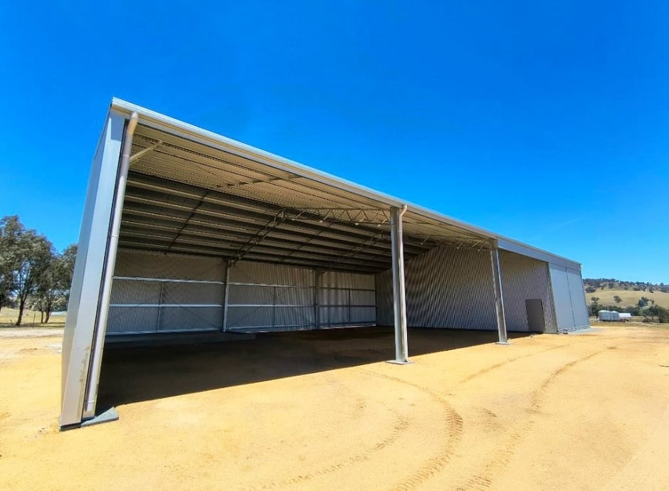 Combination shed by ABC Sheds