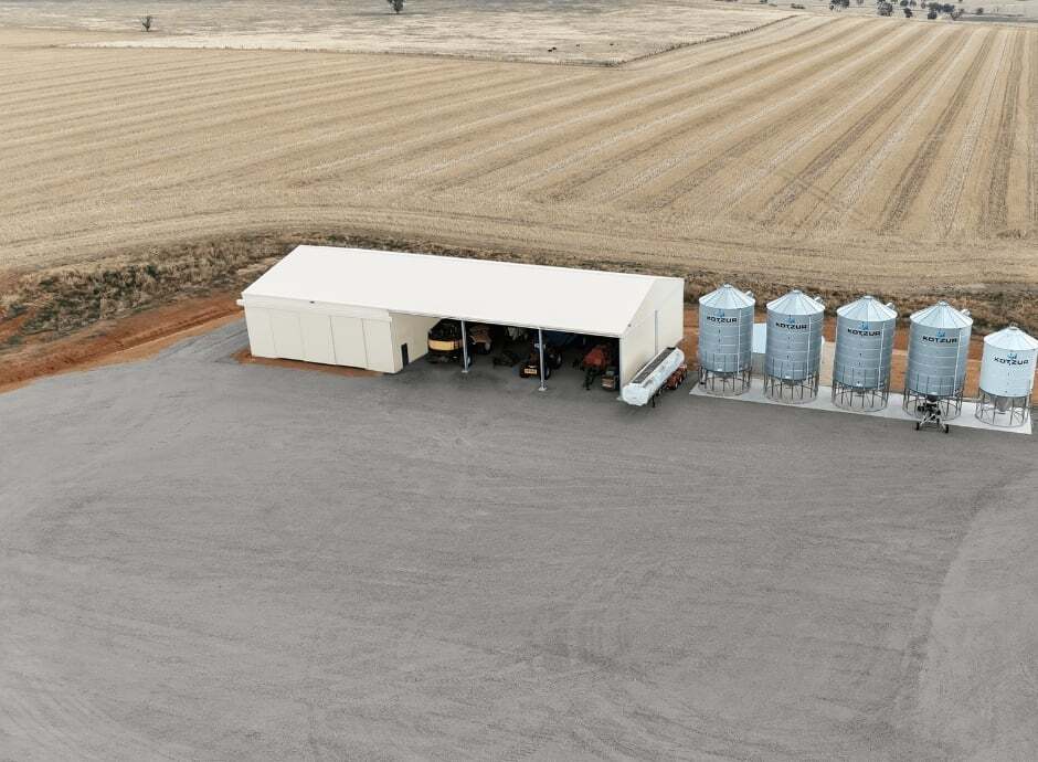 Dover white - colourbond shed colour