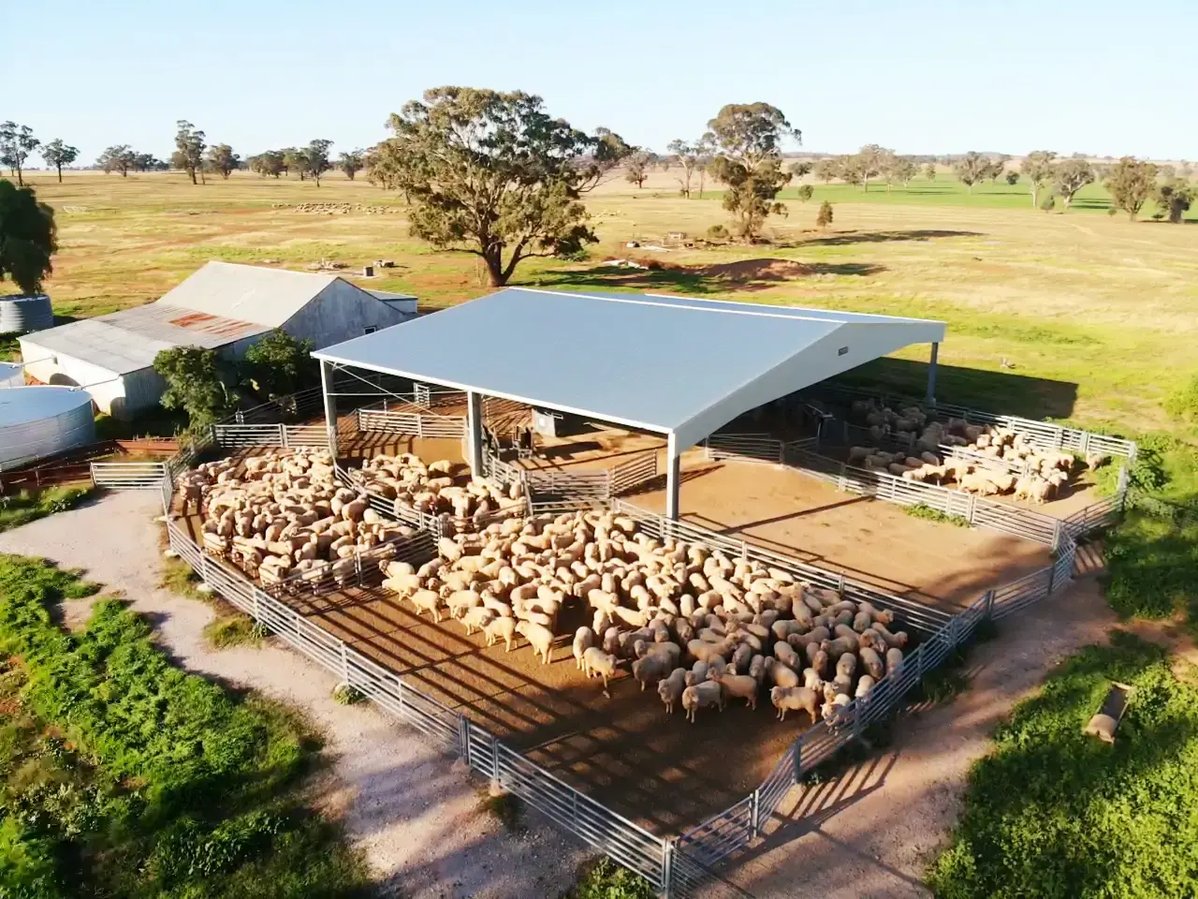 Feedlot covers for farming in australia