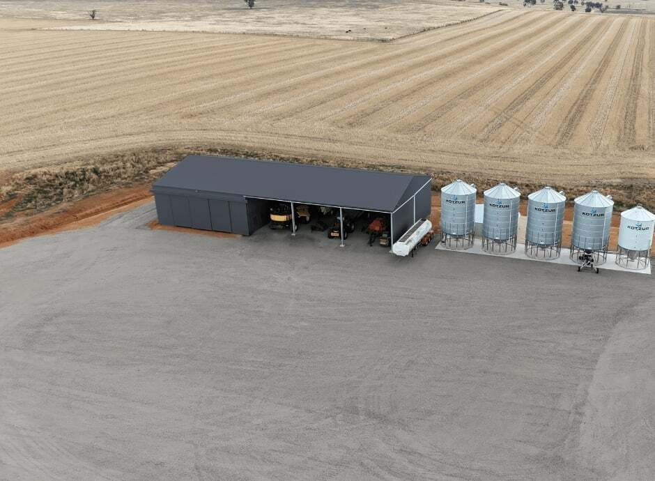 Ironstone colourbond shed colour