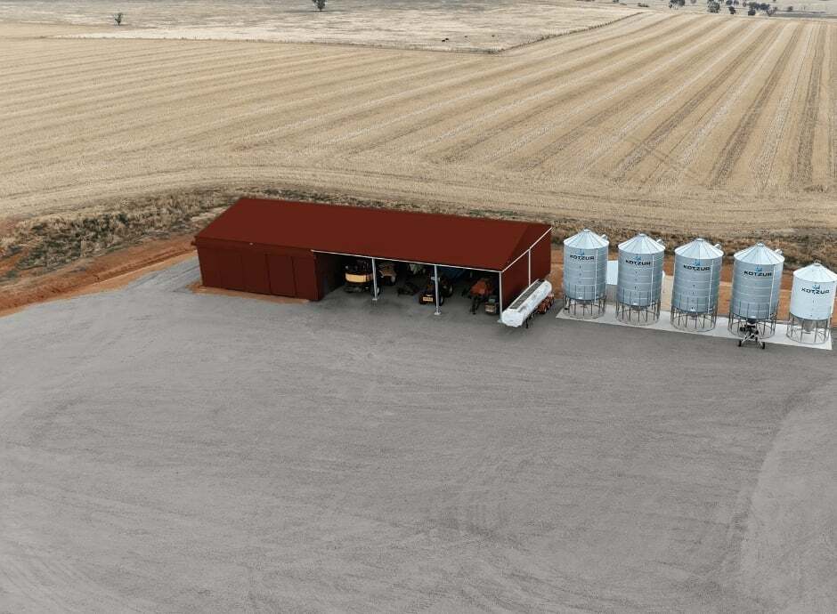 Manor Red colourbond shed colour