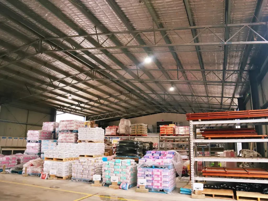 clear span industrial shed