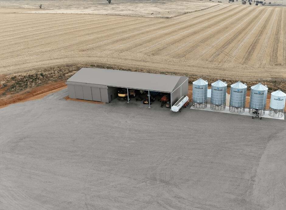 wallaby colourbond shed colour