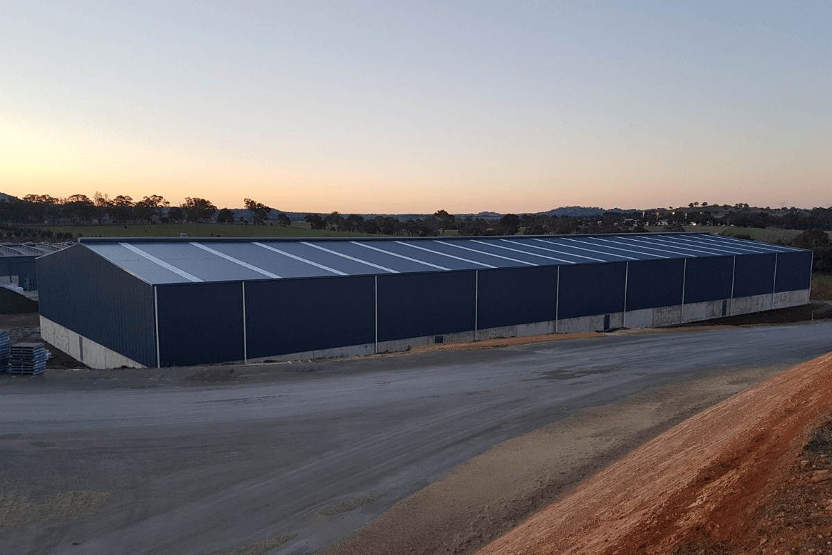 The cost of building a fertiliser shed