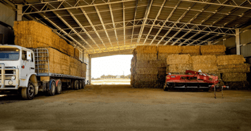 How to get a tax advantage for hay storage