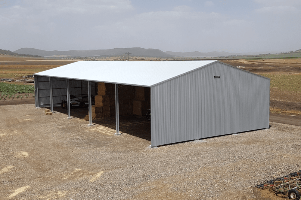 40m x 18m hay shed cost