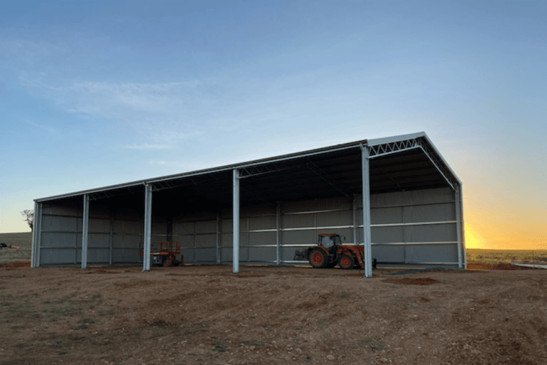 ABC Sheds structural steel shed