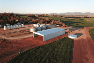 ABC Sheds structural steel shed