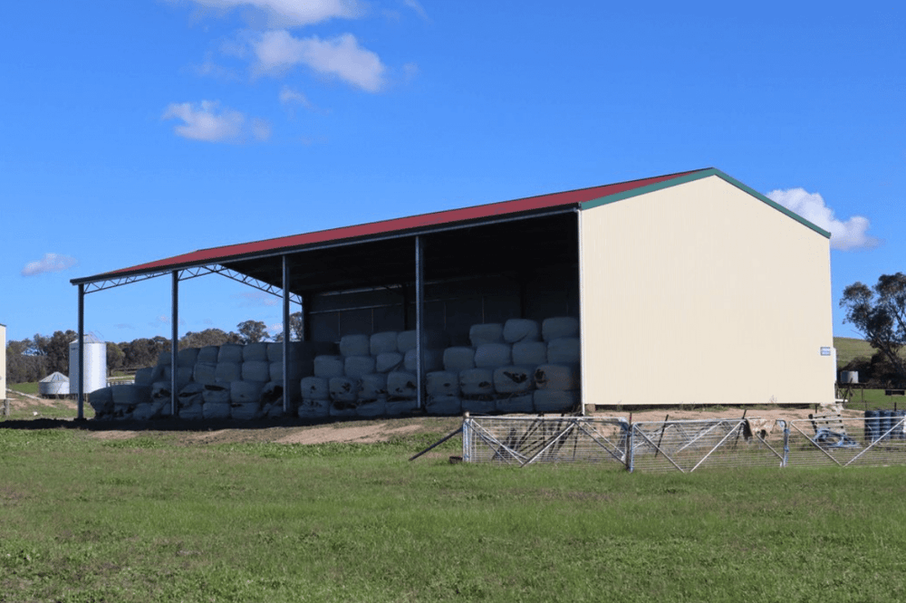 ABC Sheds hay shed