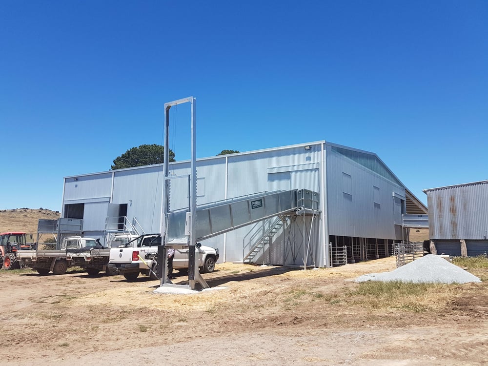 Darren Price Shearing Shed from ABC Sheds