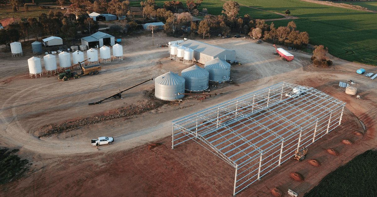 ABC Sheds structural steel frame shed