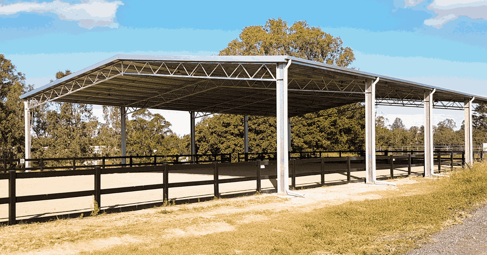 Best horse arena size