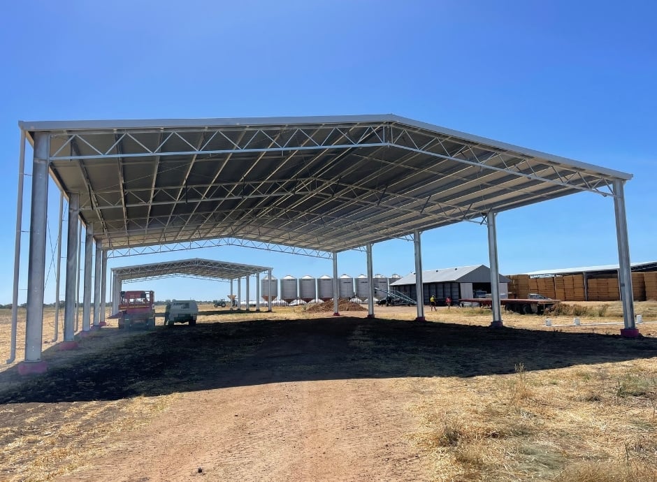 Hay Sheds in Moree by ABC Sheds