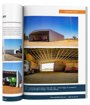 ABC Sheds farm sheds brochure