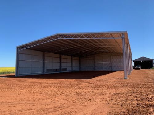 ABC Sheds hay shed in Currawarna