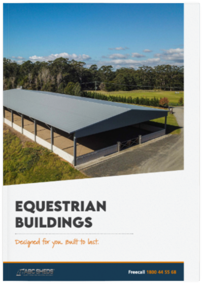 ABC Sheds equestrian buildings brochure