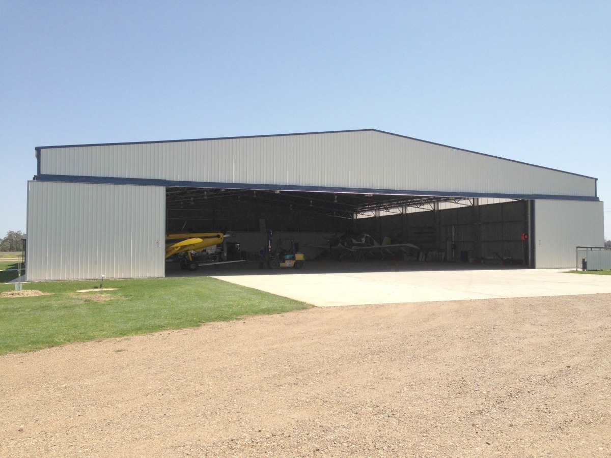 Aircraft hangar Moree