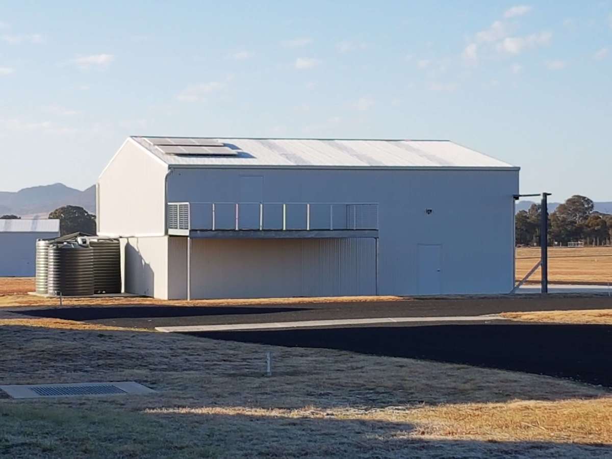 Aircraft hangar Rylstone