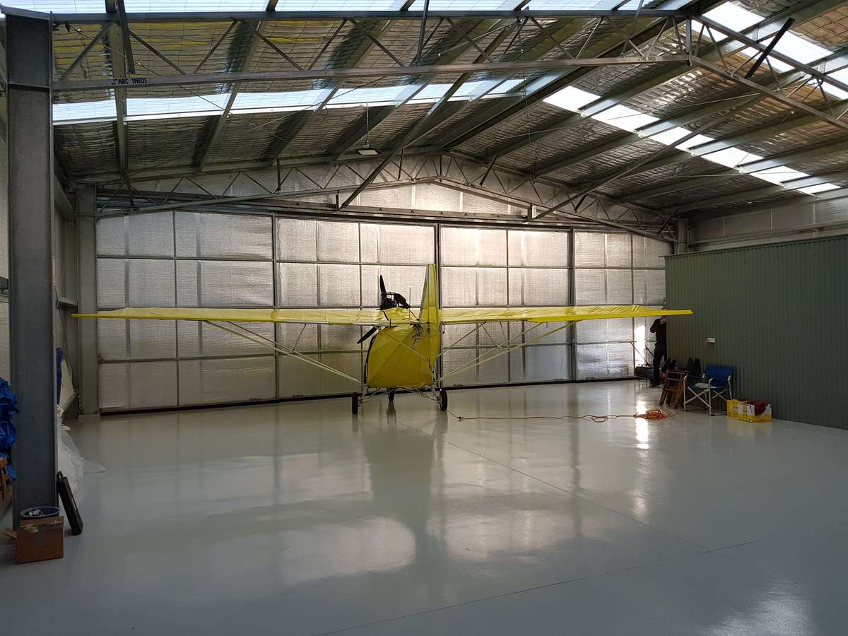Aircraft hangar Rylstone