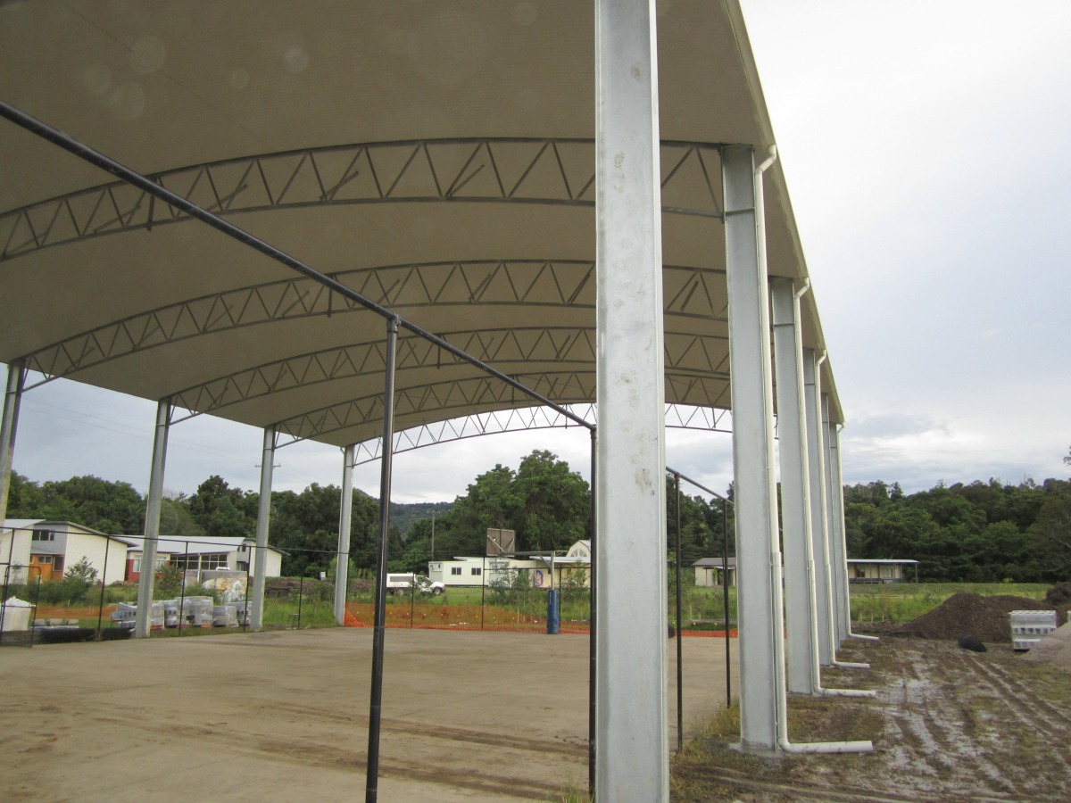 Inside view of school COLA in Mullumbimby