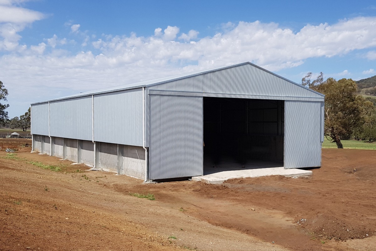 ABC Sheds cotton shed in Coolah