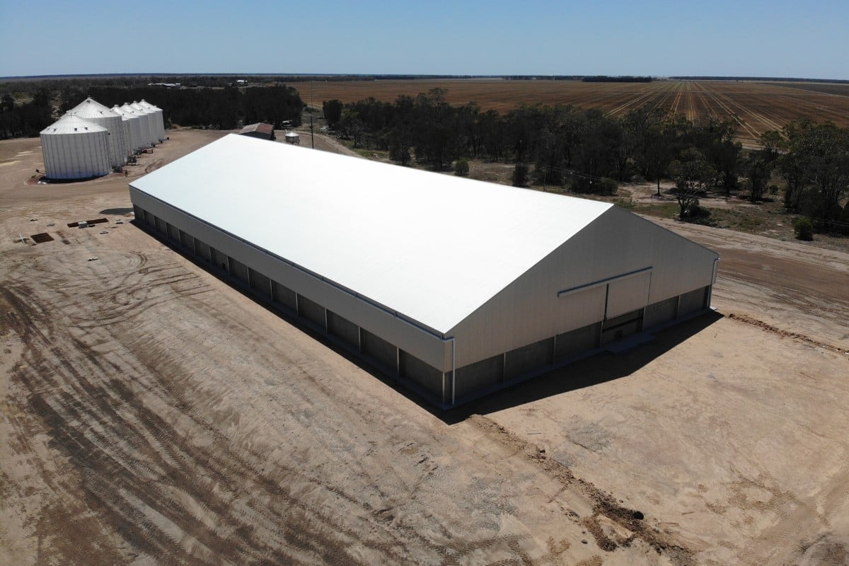 ABC Sheds cotton shed in Moree
