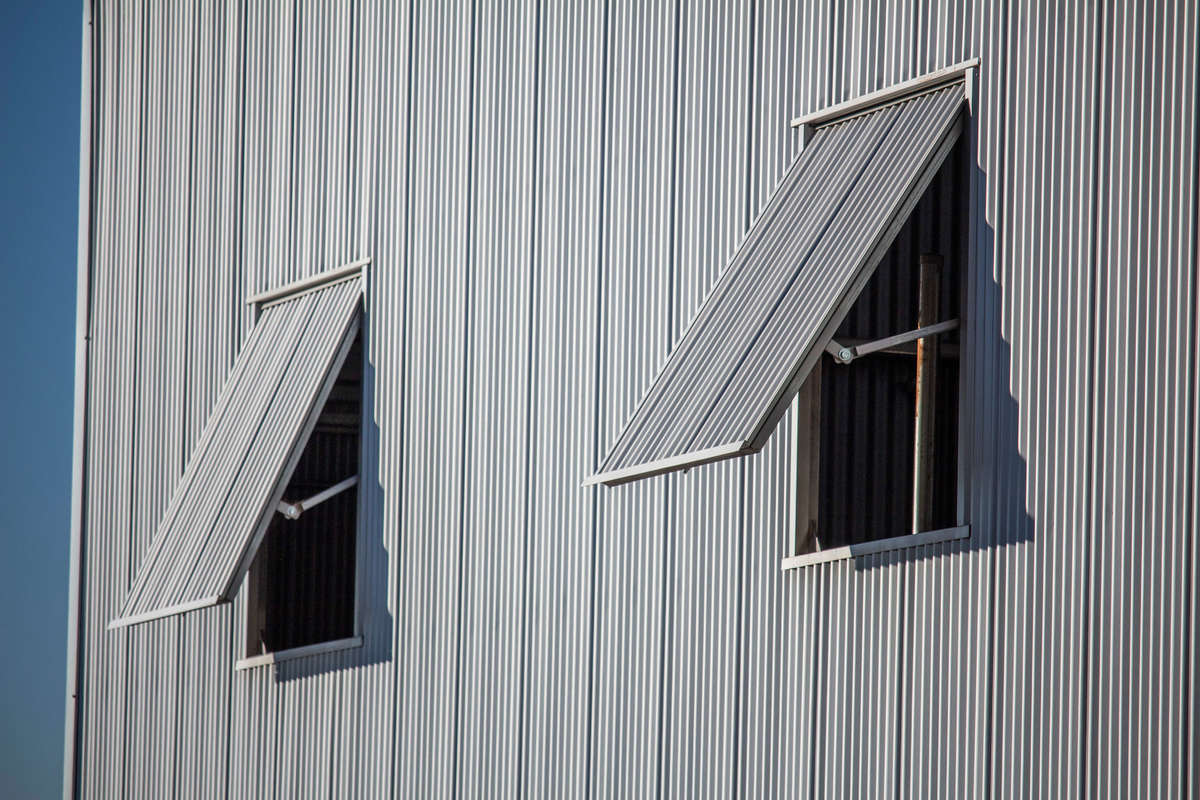 Side of shearing shed - Boorowa