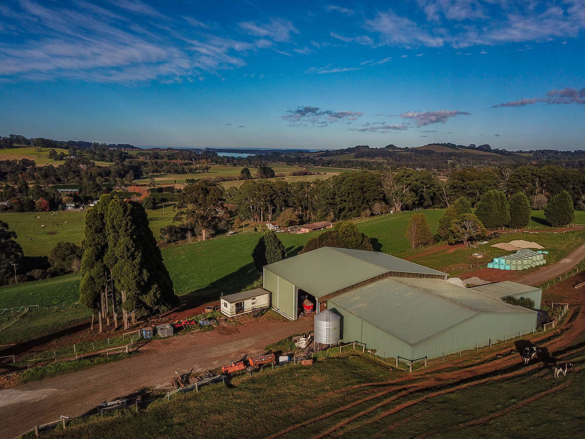 Top of Burrawang farm shed