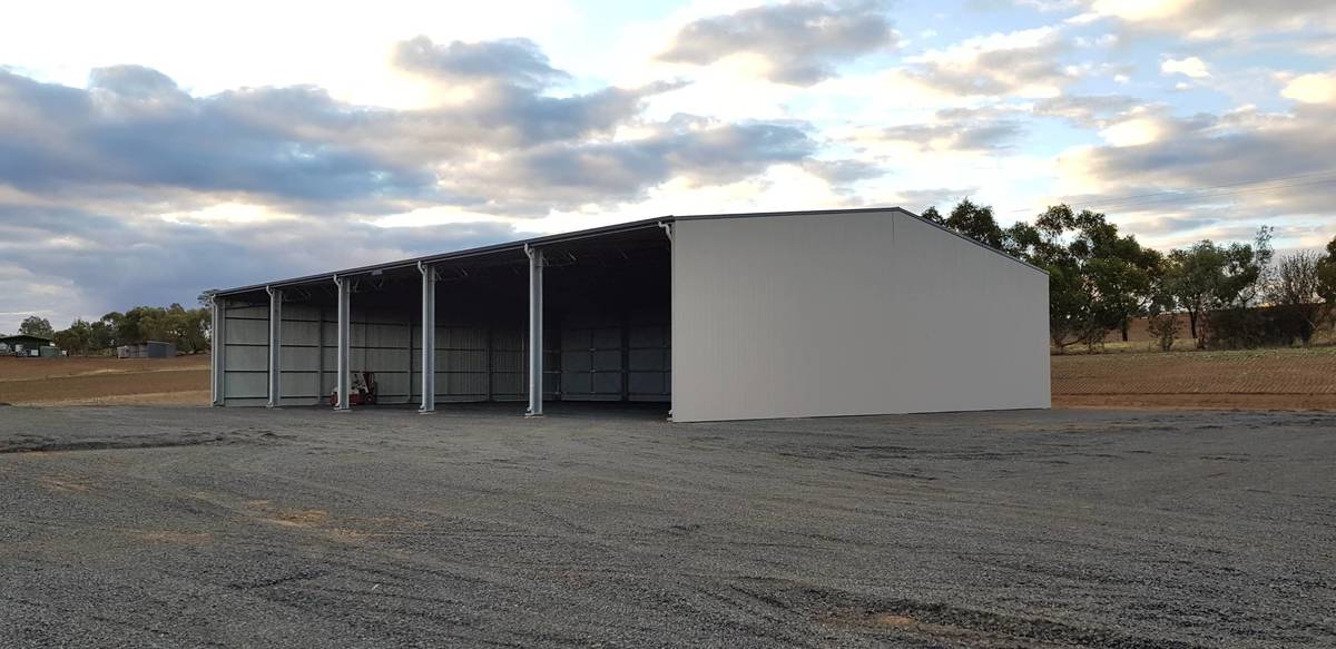 ABC Sheds hay shed in Harden