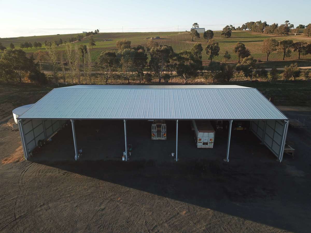 Top of farm shed - Harden