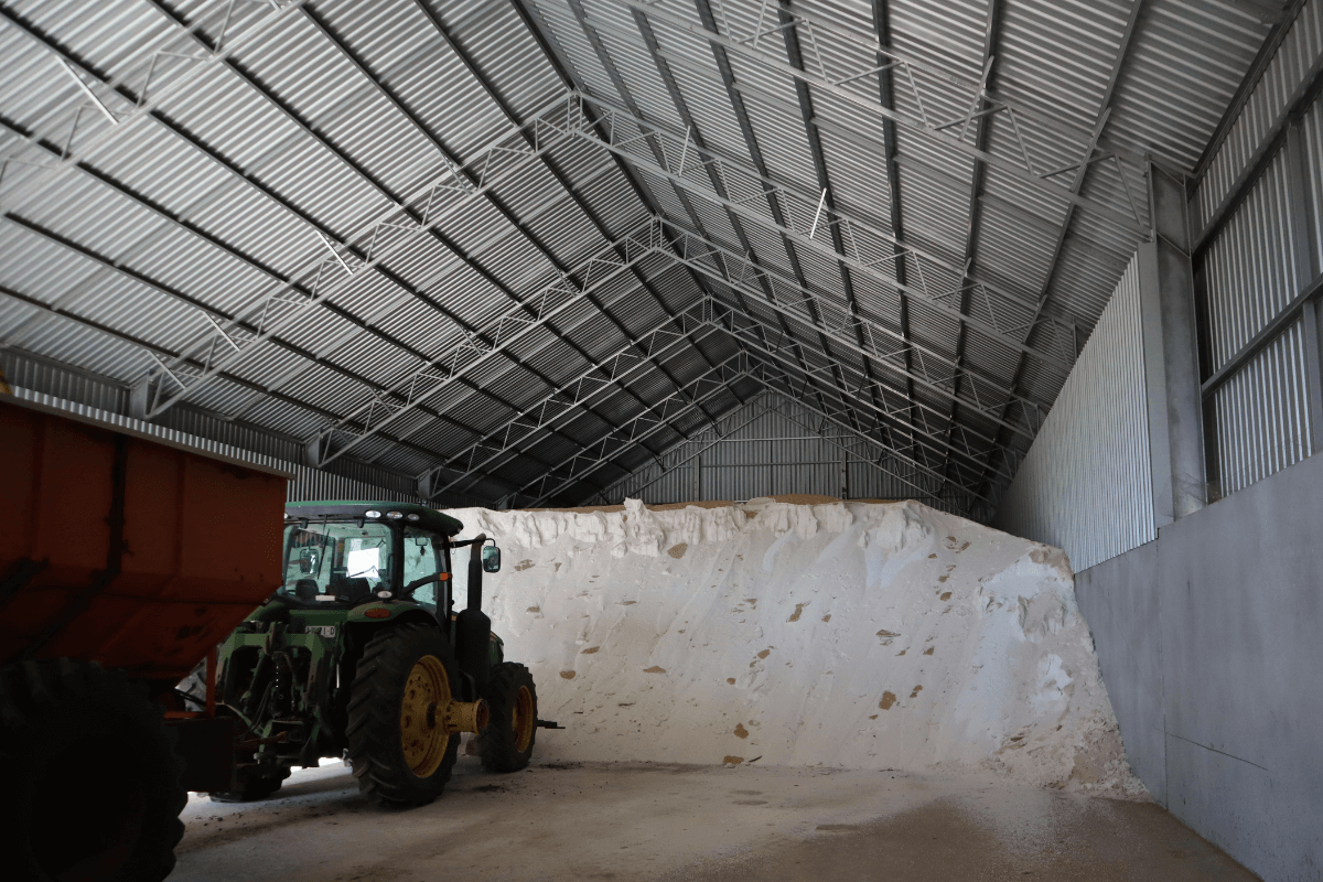 ABC Sheds fertiliser shed