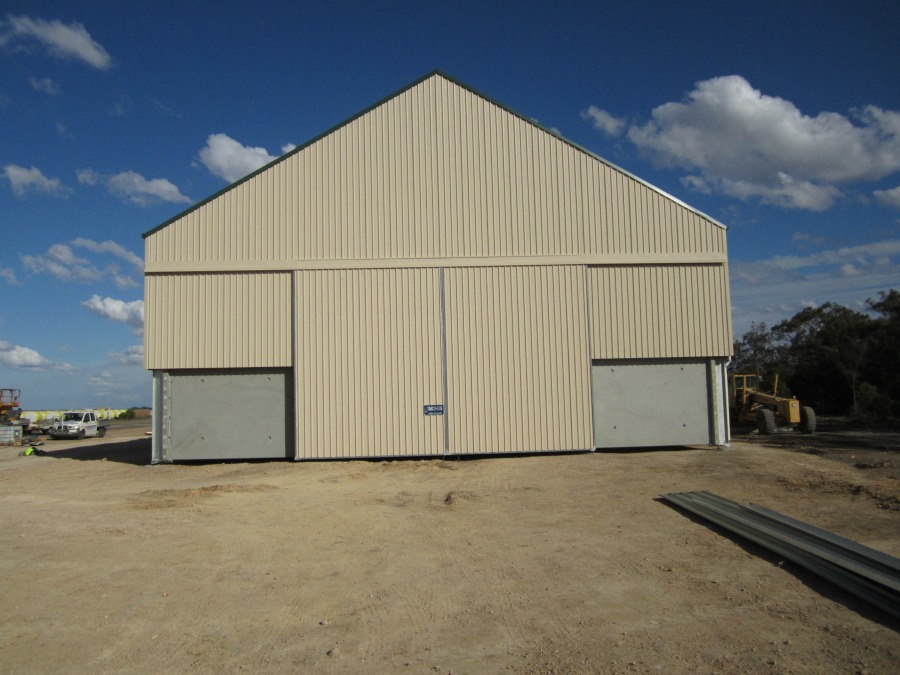 ABC Sheds grain shed in Boomi