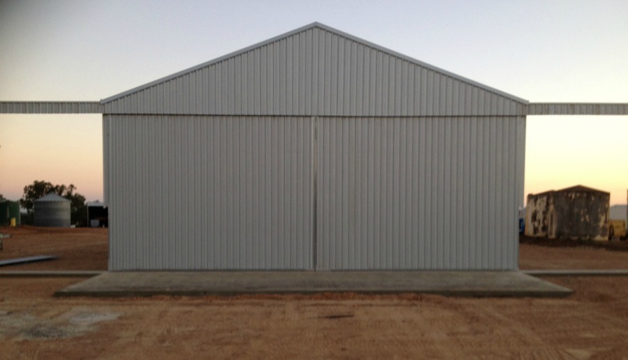 Grenfell grain shed