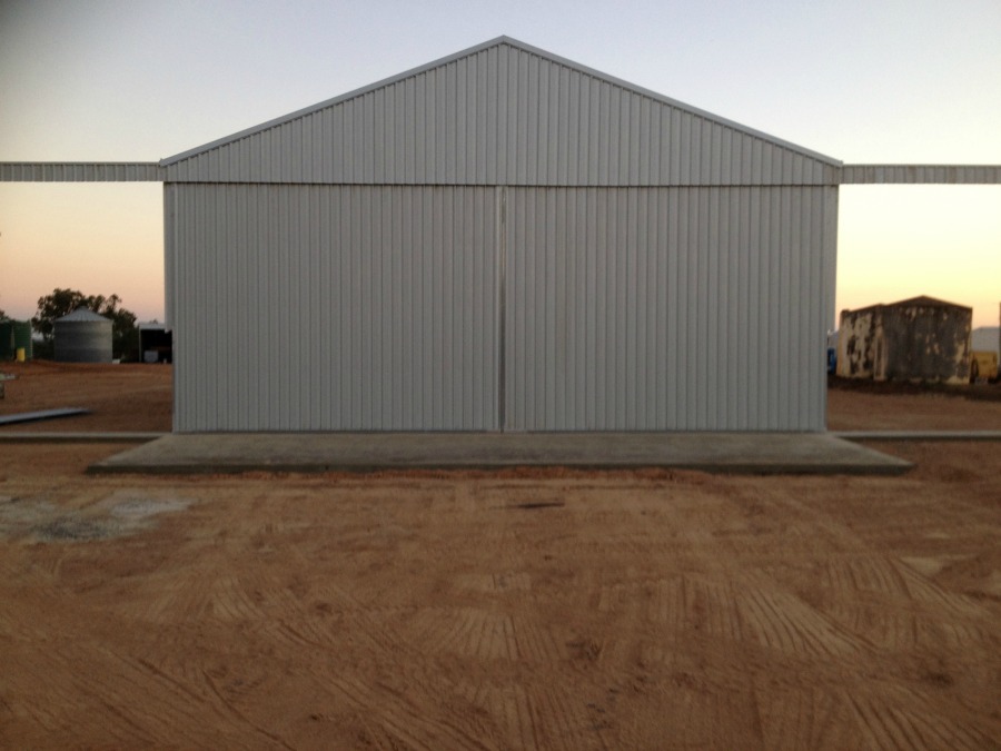 Grain shed in Grenfell
