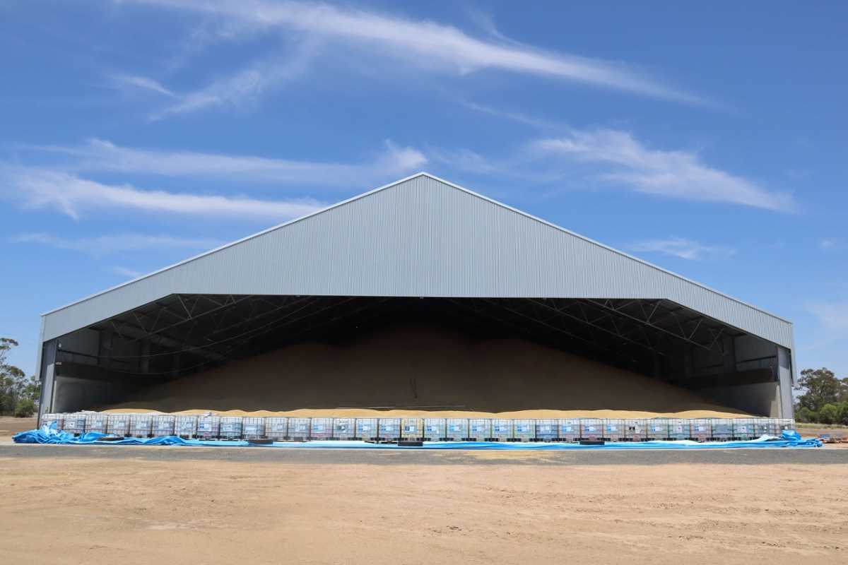 ABC Sheds grain shed in Moree