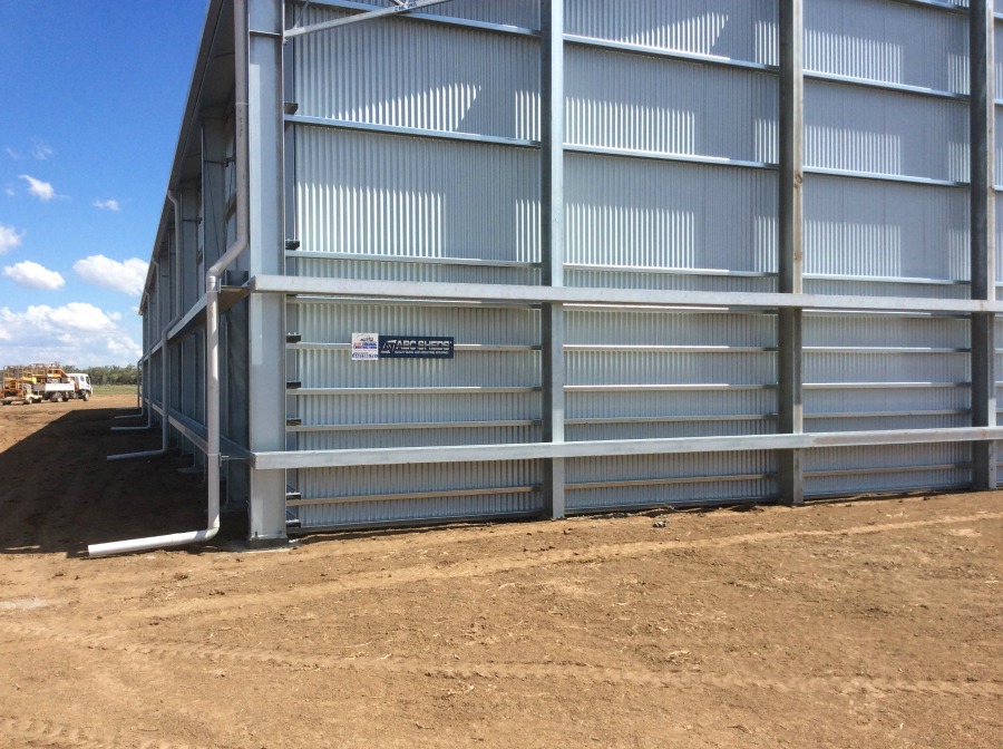 Back of Mungindi shed