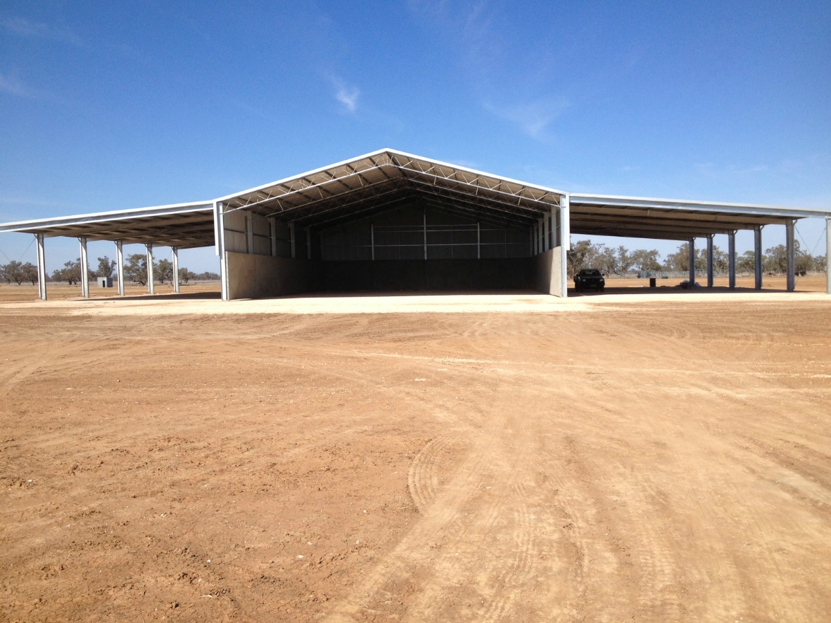 Grain shed in Walgett