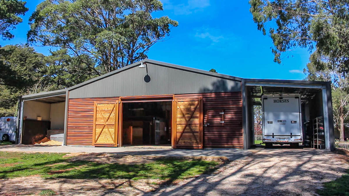 Horse stable Bundanoon Front View