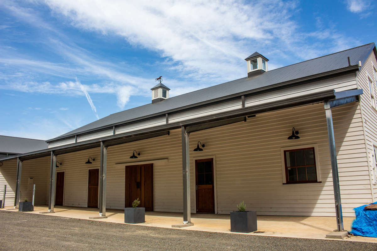 Horse stable - Mossvale - Side View