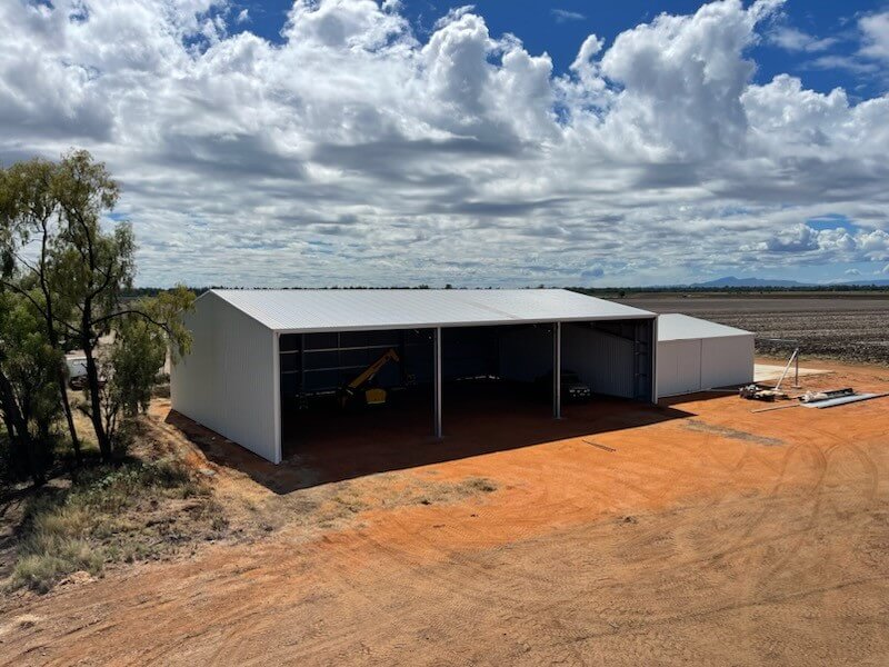 Industrial farm shed