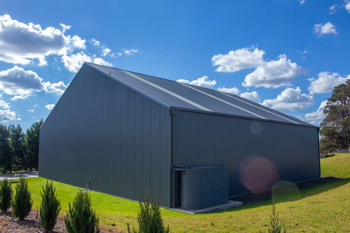 Back of workshop in Burradoo