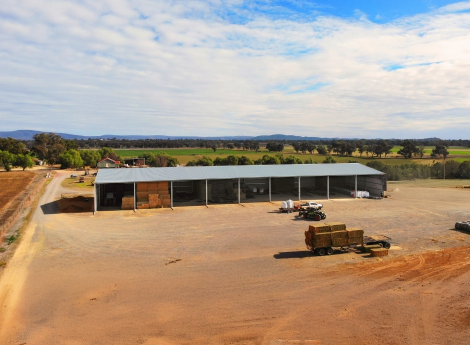 Hay Shed Cowra by ABC Sheds