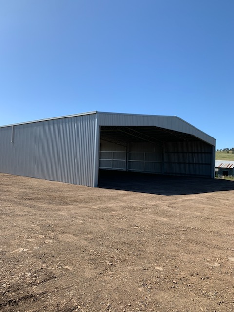 Drive in hay shed in Merriwa NSW