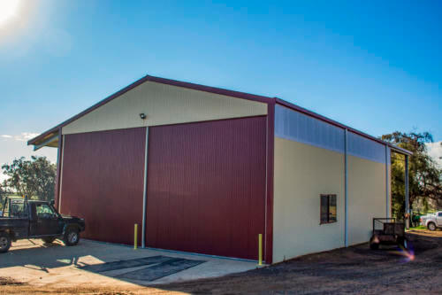 Workshop in Boorowa supplied by ABC Sheds 